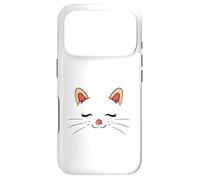 Carcasa para iPhone 17 Pro Cute Sleepy Cat Face Adorable Feline Kitty Lover