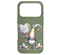 Carcasa para iPhone 17 Pro Cute Spring GNOME Butterfly Graphic For Happy Easter Sunday