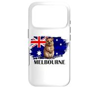 Carcasa para iPhone 17 Pro Cute Vacation Melbourne Australian Flag Animal Quokka Lover