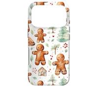 Carcasa para iPhone 17 Pro Cute Xmas Baking Stuff For Women Christmas Gingerbread