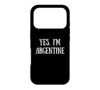 Carcasa para iPhone 17 Pro Cute Yes, I'm Argentine Argentina Buenos Aires