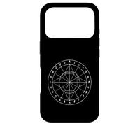 Carcasa para iPhone 17 Pro cyclic Pattern of Energy Flow numerological Fibonacci Circle