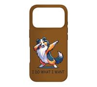 Carcasa para iPhone 17 Pro Dabbing Sheltie | Hago lo Que Quiero diseño de Perro Pastor de Shetland