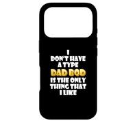 Carcasa para iPhone 17 Pro Dad BOD is my Type Funny Gag Fathers Day Costume Cute Dads