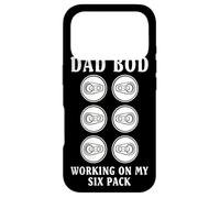 Carcasa para iPhone 17 Pro Dad BOD Working On My Six Pack Funny Drinking Team Beer