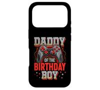 Carcasa para iPhone 17 Pro Daddy of The Birthday Boy Video Gamer Matching Cumpleaños