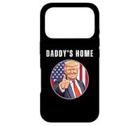 Carcasa para iPhone 17 Pro Daddy'S Home Donald Trump Presidente Conservador Republicano