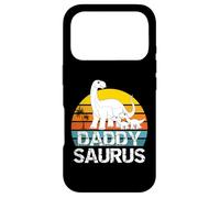 Carcasa para iPhone 17 Pro Daddysaurus Dinosaur Daddy Sauropod Saurus Family Matching