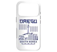 Carcasa para iPhone 17 Pro Daegu Vacation Holiday Bandera de Corea del Sur