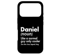 Carcasa para iPhone 17 Pro Daniel Like A Normal Guy Only Cooler Legend King Nombre