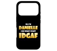Carcasa para iPhone 17 Pro Danielle Costume Idgaf Meme Funny Halloween For Dani