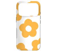 Carcasa para iPhone 17 Pro Danish Pastel Aesthetic Daisy Flower Preppy Light Orange