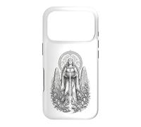 Carcasa para iPhone 17 Pro Danu Celtic Madre Diosa Sagrado Río Línea Arte