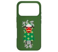 Carcasa para iPhone 17 Pro Danza del León Shishi Tradición Japonesa Vintage Arte