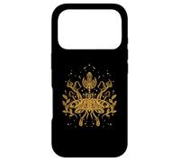 Carcasa para iPhone 17 Pro Dark Academia Cristales Setas Fases Luna Polilla