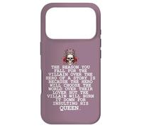 Carcasa para iPhone 17 Pro Dark Romance Merch In My Villain Era Falling for The Villain