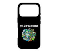 Carcasa para iPhone 17 Pro Data Analyst Funny Ctrl Z My Bad Decisions