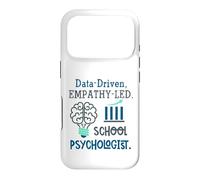 Carcasa para iPhone 17 Pro Data-Driven Empathy-Led School Psychologist Brain Graphic