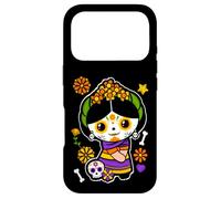 Carcasa para iPhone 17 Pro De Los Muertos La Catrina Day of The Dead Sugar Skull Women
