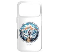 Carcasa para iPhone 17 Pro De Todos los Caminos Que Tomas en la Vida Caminando John Muir Cita