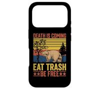 Carcasa para iPhone 17 Pro Death Is Coming Eat Trash Be Free