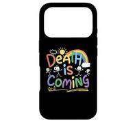 Carcasa para iPhone 17 Pro Death Is Coming Funny Sarcastic Dark Humor Product
