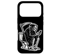Carcasa para iPhone 17 Pro Death On The Throne Doom Scrolling The Internet