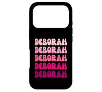 Carcasa para iPhone 17 Pro Deborah Retro Stack Design