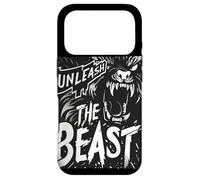 Carcasa para iPhone 17 Pro Declaración Cool Unleash The Beast para niños y niñas