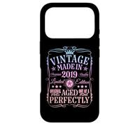 Carcasa para iPhone 17 Pro Decoraciones Vintage de 7º cumpleaños Vintage 2019 7 años