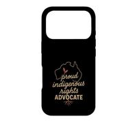 Carcasa para iPhone 17 Pro Defensor de los Derechos indígenas Solidaridad Land Back Justicia