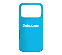 Carcasa para iPhone 17 Pro Defensor del Pueblo Ombudsman Ombudsman Ombudsman Day Bud