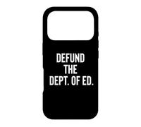 Carcasa para iPhone 17 Pro Defund The Department of Education Politics