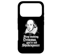 Carcasa para iPhone 17 Pro Deja de Hacer Drama No Eres Shakespeare