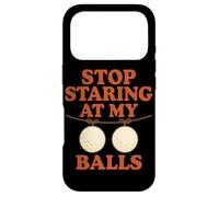 Carcasa para iPhone 17 Pro Deja de Mirar mis Pelotas Funny Golf