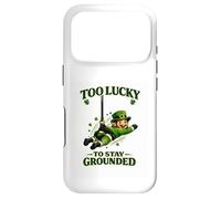 Carcasa para iPhone 17 Pro Demasiado Afortunado para castigar Duendes Divertidos Lucky Joke Irish