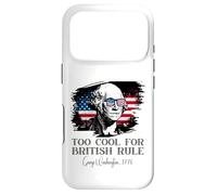 Carcasa para iPhone 17 Pro Demasiado Genial para el Gobierno británico 4 de Julio George Washington