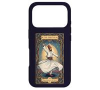 Carcasa para iPhone 17 Pro Dervish Sufi Tarot Card Danza Giratoria Espiritual