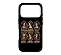 Carcasa para iPhone 17 Pro Destino de Las Esposas de Enrique VIII Impresión en Color