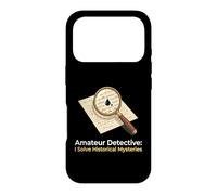 Carcasa para iPhone 17 Pro Detective Amateur Resuelvo Misterios Históricos Investigador