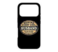 Carcasa para iPhone 17 Pro Detrás de Cada Marido Genial Hay una Broma Divertida de Esposa aún más Fresca