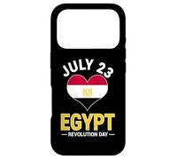 Carcasa para iPhone 17 Pro Día de la Revolución Egipto 23 de Julio Orgullo Egipcio