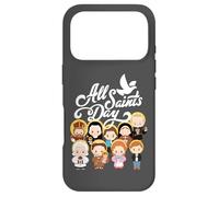 Carcasa para iPhone 17 Pro Día de Todos los Santos Católico San Antonio Faustina Kolbe Goretti