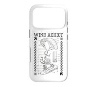 Carcasa para iPhone 17 Pro Diagrama de Kitesurf Kiteboarding Adicto al Viento Kite Surf