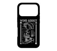 Carcasa para iPhone 17 Pro Diagrama de Kitesurf Kiteboarding Adicto al Viento Kite Surf
