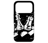 Carcasa para iPhone 17 Pro Dibujo de Reinas y Reyes de ajedrez
