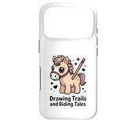 Carcasa para iPhone 17 Pro Dibujo Senderos Y Montar Cuentos Lindo Pony Horse