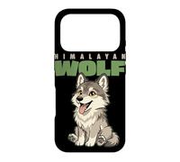 Carcasa para iPhone 17 Pro Dibujos Animados Lobo del Himalaya Raza Animal Amante Lindo Lobos