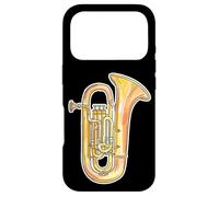 Carcasa para iPhone 17 Pro Dibujos Animados Tuba Jazz Music