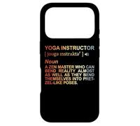 Carcasa para iPhone 17 Pro Diccionario del Instructor de Yoga Relajación